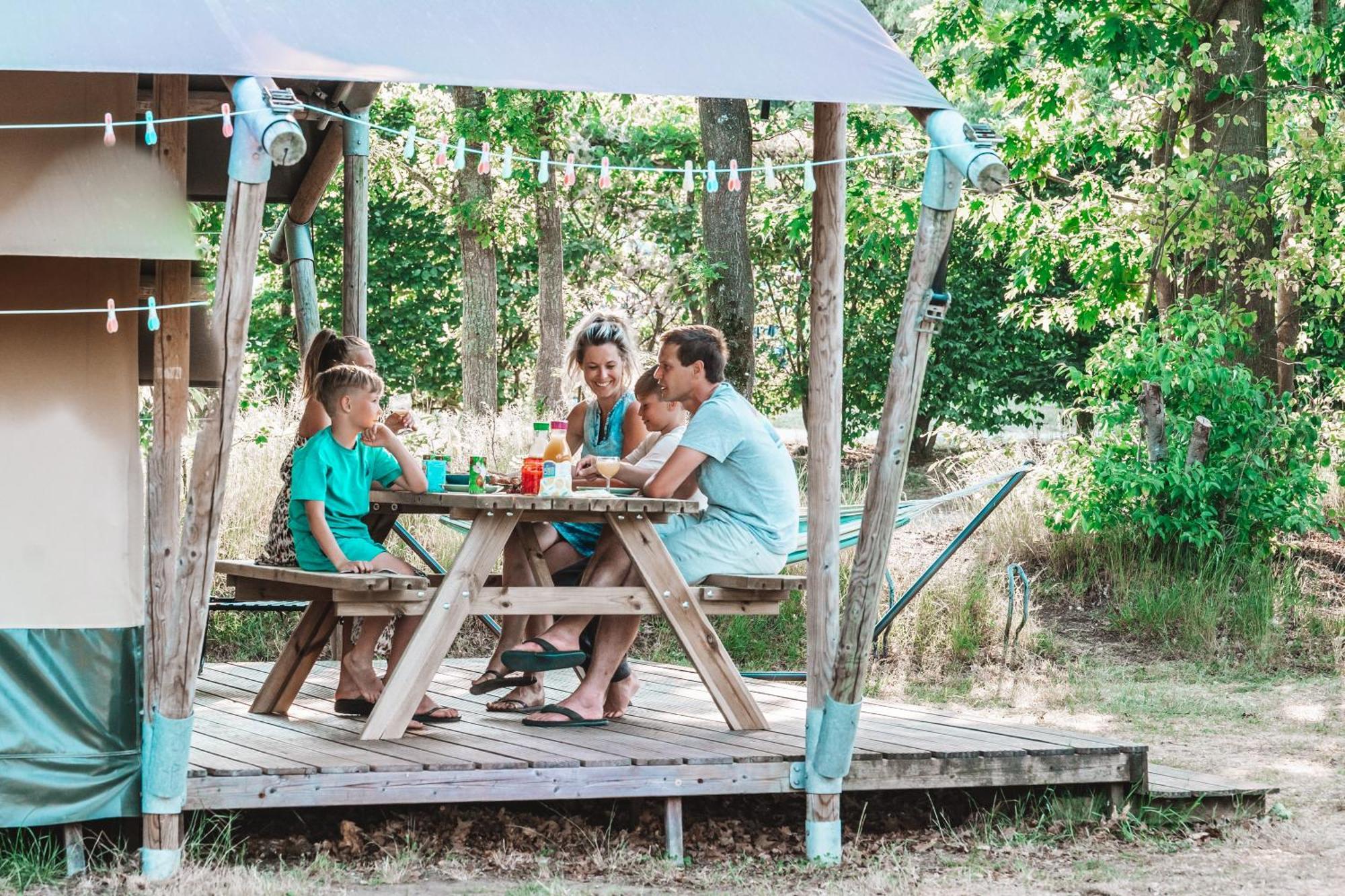 Glamping Holten Luxe Safaritent 2 外观 照片